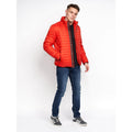 Red - Pack Shot - Duck and Cover Mens Shemmy Quilted Jacket