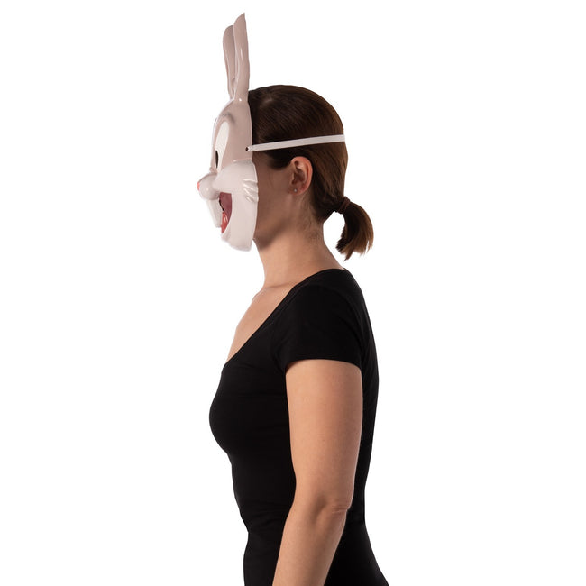 Grey-White - Side - Space Jam A New Legacy Bugs Bunny Mask
