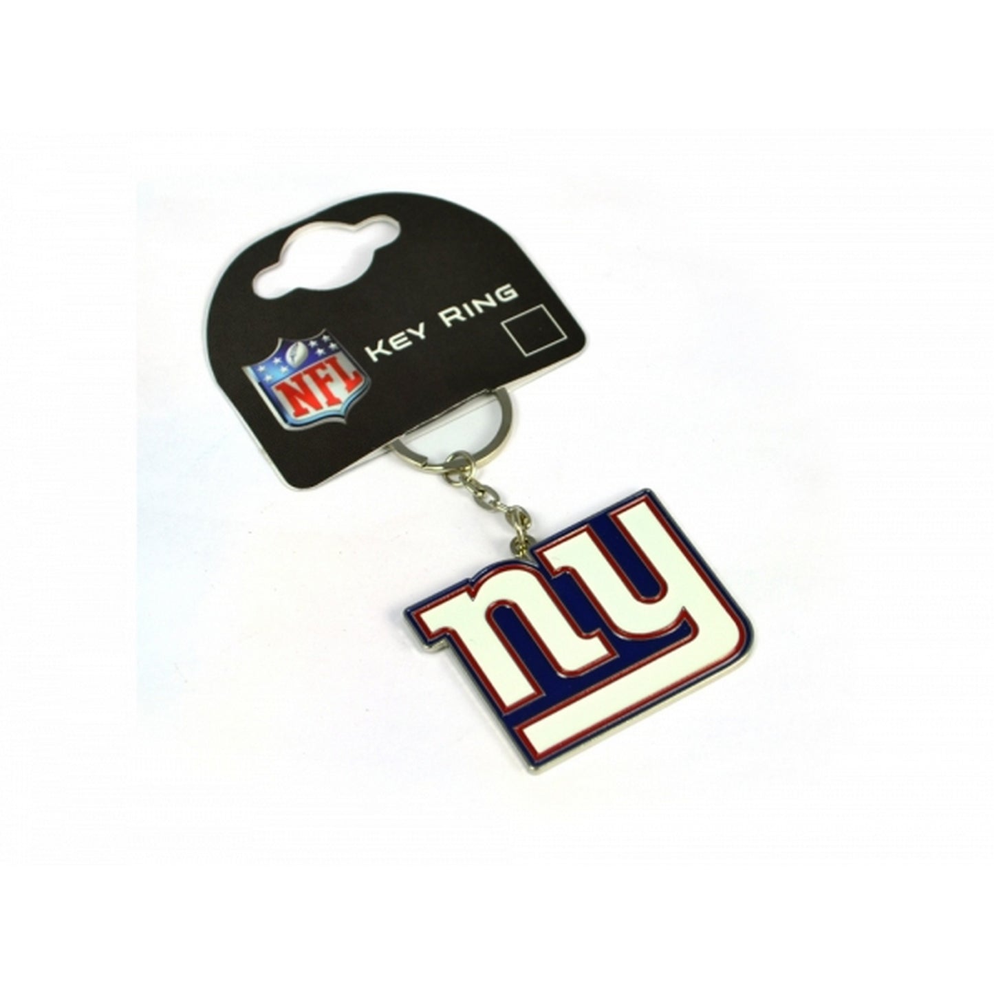 White-Black-Red - Side - New York Giants Official NFL Crest Keyring
