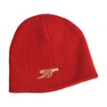 Red - Front - Arsenal FC Baby Cannon Beanie