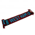 Claret-Blue - Lifestyle - West Ham FC Official Football Jacquard Nero Design Scarf