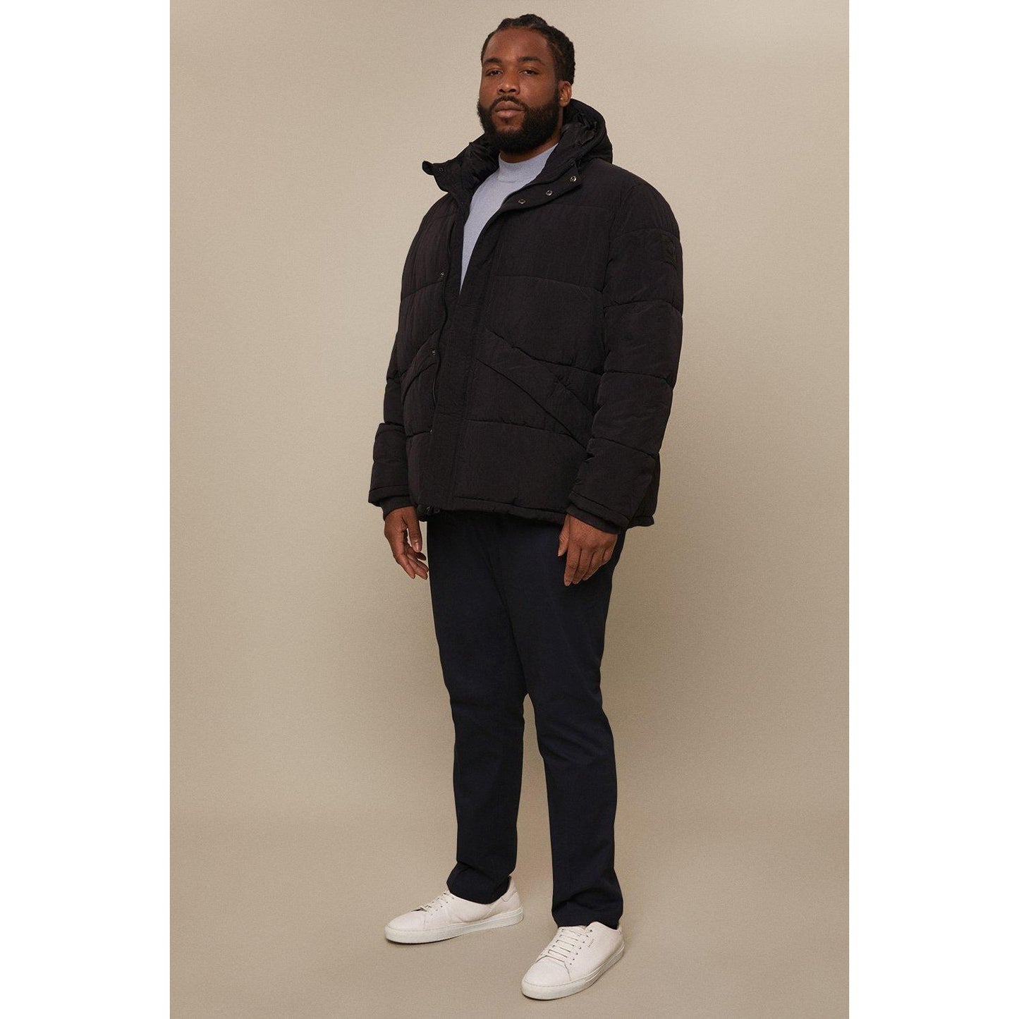 Black - Lifestyle - Burton Mens Puffer Jacket