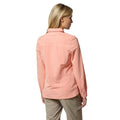 Rosette Pink - Side - Craghoppers Womens-Ladies NosiLife Pro II Long Sleeved Shirt