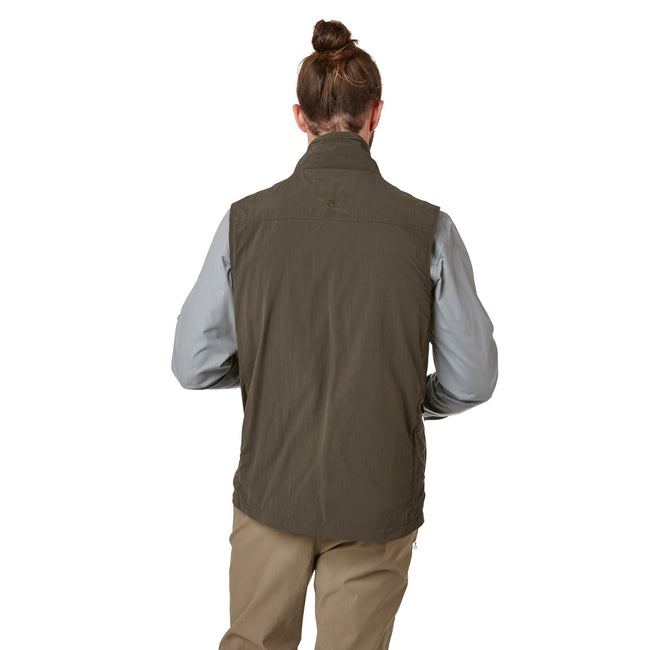 Woodland Green - Side - Craghoppers Mens NosiLife Adventure Gilet II