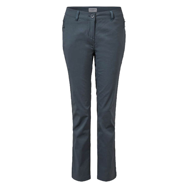 Prussian Blue - Front - Craghoppers Womens-Ladies Kiwi Pro II Trousers