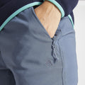 Prussian Blue - Close up - Craghoppers Womens-Ladies Kiwi Pro II Trousers
