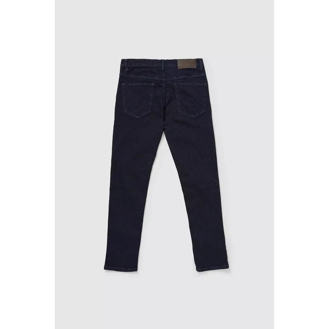 Dark Blue - Back - Red Herring Mens Rinse Alga Slim Jeans