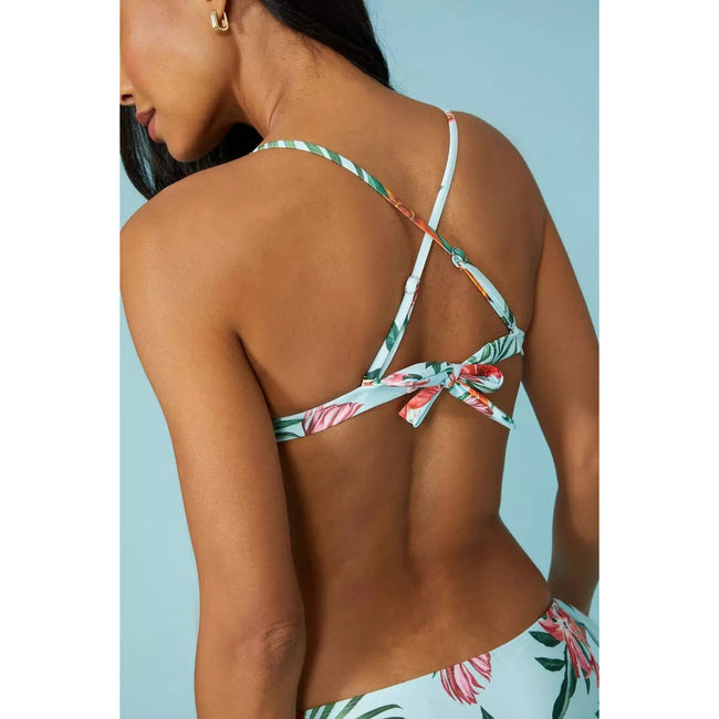 Blue - Lifestyle - Debenhams Womens-Ladies Floral Bikini Set