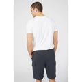 Charcoal - Back - Red Herring Mens Cargo Sweat Shorts