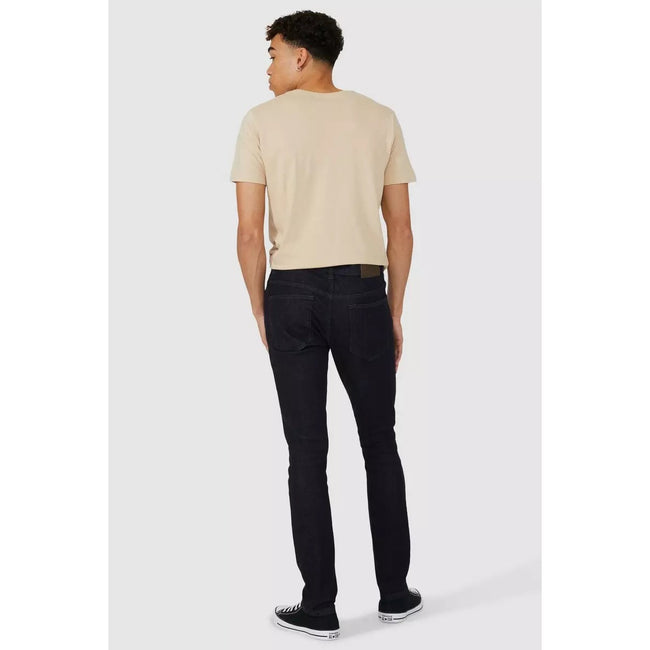Dark Blue - Back - Red Herring Mens Rinse Skinny Jeans