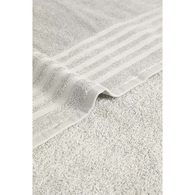 Silver - Side - Debenhams Cotton Bath Towel