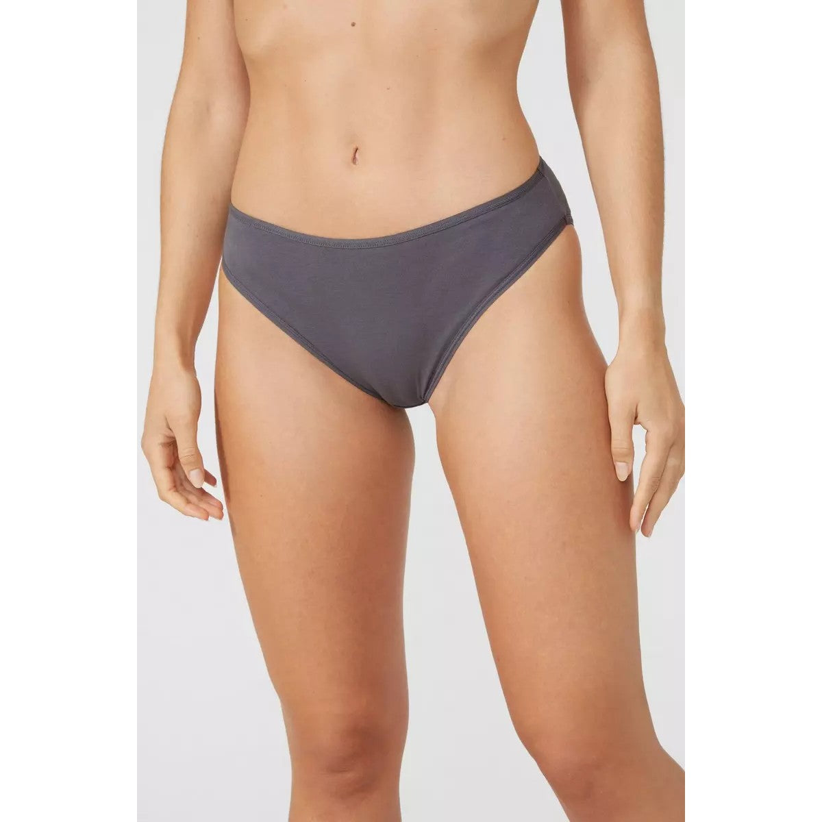 Pink - Close up - Debenhams Womens-Ladies Cotton High Leg Briefs (Pack of 5)