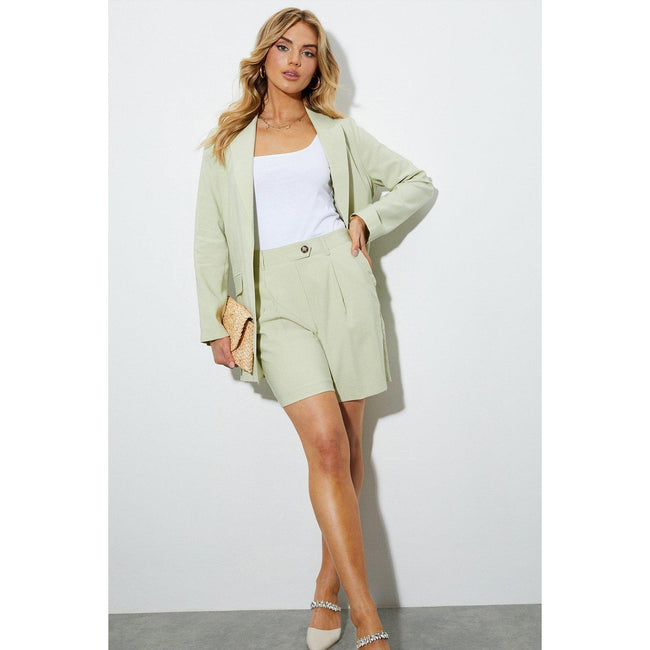 Pistachio - Lifestyle - Dorothy Perkins Womens-Ladies Lightweight Shorts