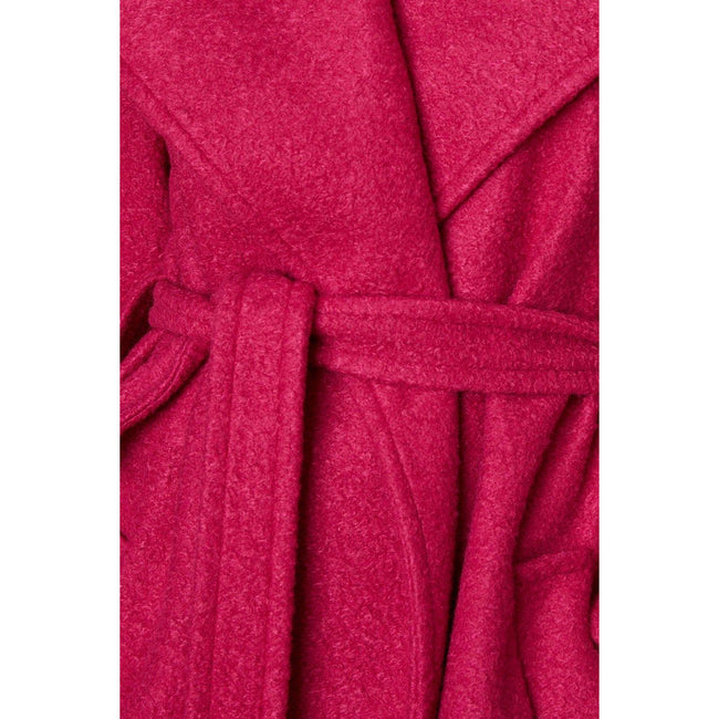 Fuchsia - Lifestyle - Dorothy Perkins Womens-Ladies Long Bouclé Wrap Coat