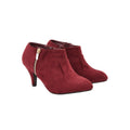 Purple - Front - Good For The Sole Womens-Ladies Marlo Zip Extra Wide Ankle Boots