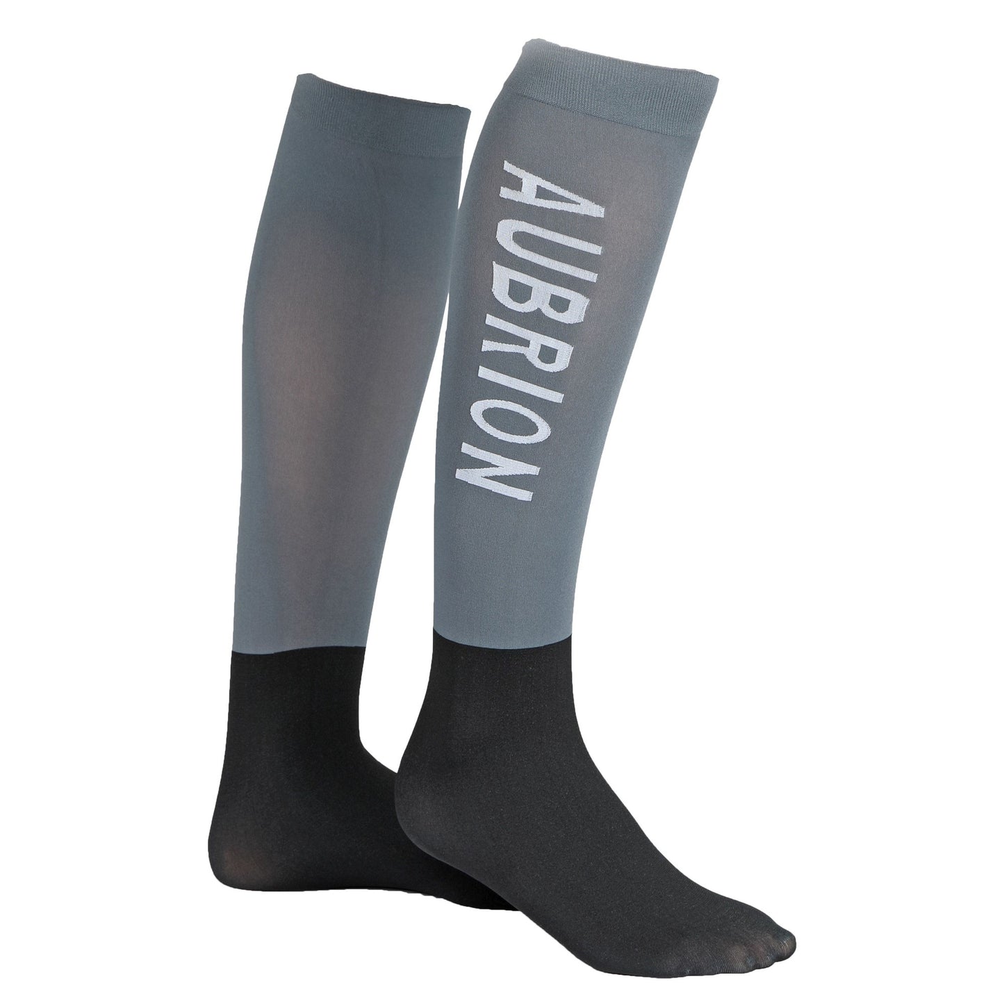 Grey - Front - Aubrion Abbey Boot Socks