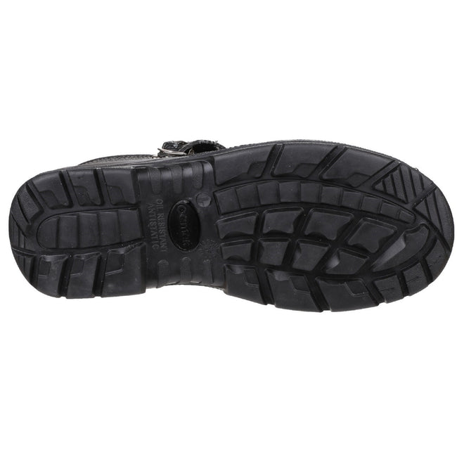 Black - Side - Centek Mens AS332 Glyder Welding Safety Boot