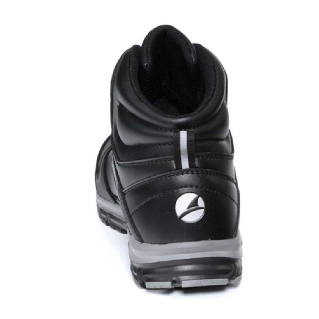 Black - Back - Albatros Mens Vigor Impulse Mid Safety Boots