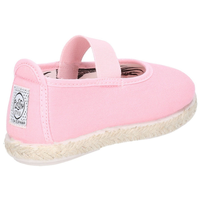 Pink - Side - Flossy Girls Astro Slip On Shoe