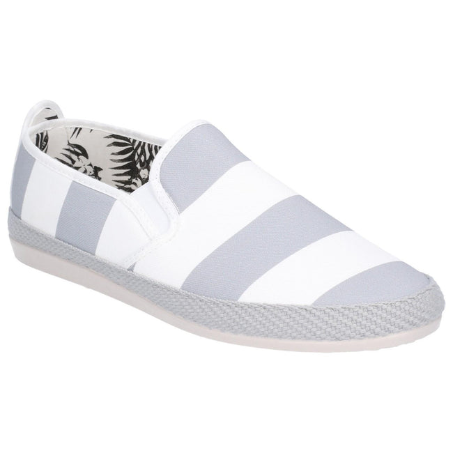 Grey - Front - Flossy Mens Ninfa Slip On Shoe