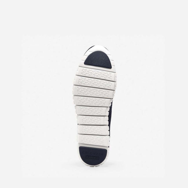 Navy Marine-Optic White - Pack Shot - Cole Haan Womens-Ladies Zerogrand Stitchlite Oxford Shoes