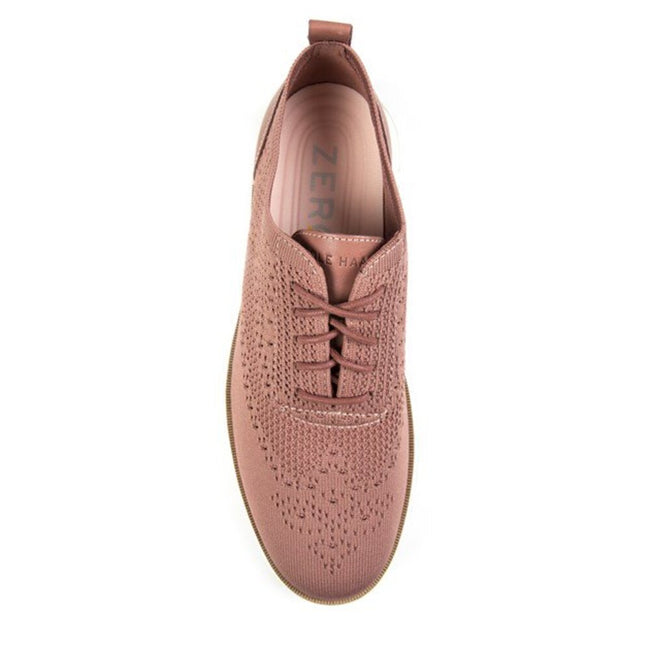 Blush Red-Ivory - Lifestyle - Cole Haan Womens-Ladies Zerogrand Stitchlite Oxfords