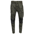 Green Camo - Front - Caterpillar Mens Dynamic Cargo Trousers