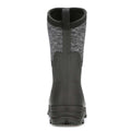 Black-Heather Grey - Side - Muck Boots Womens-Ladies Arctic Ice Wellington Boots
