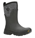 Black-Heather Grey - Front - Muck Boots Womens-Ladies Arctic Ice Wellington Boots