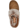 Chestnut - Back - Skechers Womens-Ladies Cozy Campfire Lovely Life Slippers