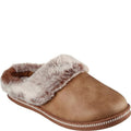 Chestnut - Front - Skechers Womens-Ladies Cozy Campfire Lovely Life Slippers