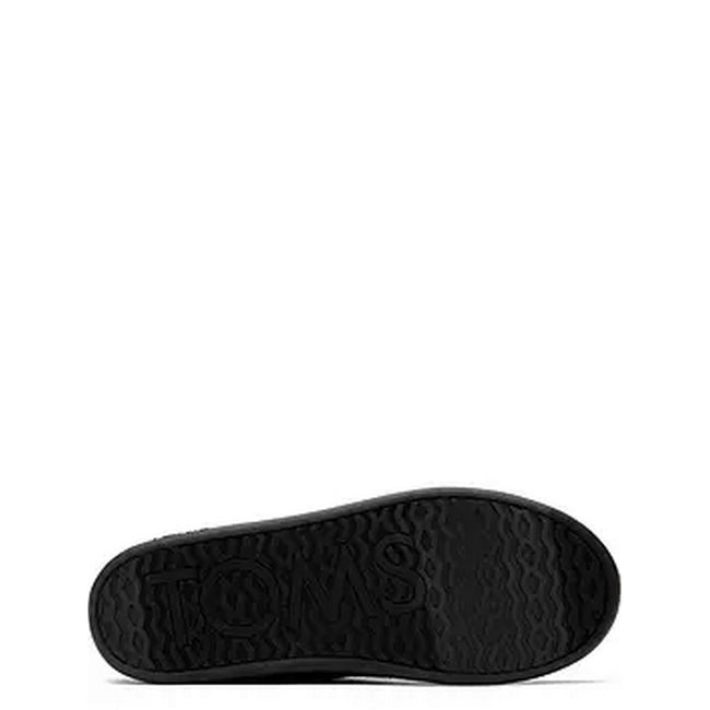 Tan - Side - Toms Womens-Ladies Classic Leopard Print Slippers