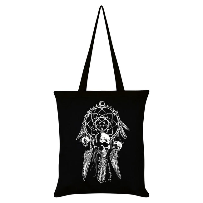 Black - Front - Unorthodox Collective Gothic Dreamcatcher Tote Bag