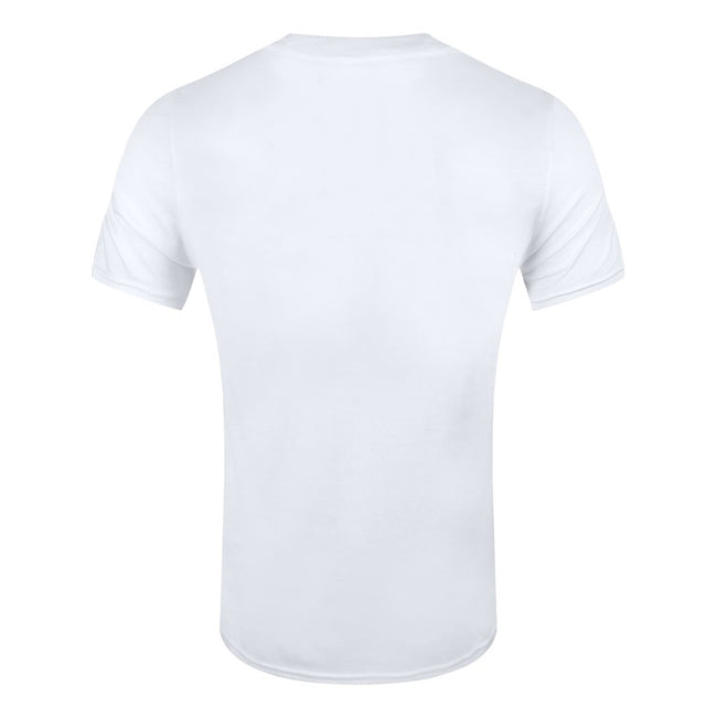 White - Back - Grindstore Mens Tea Bag T Shirt
