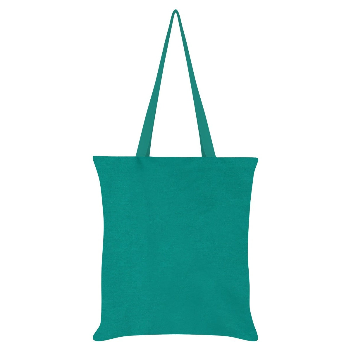 Emerald Green-Black - Back - Grindstore Pentagram Witch Tote Bag