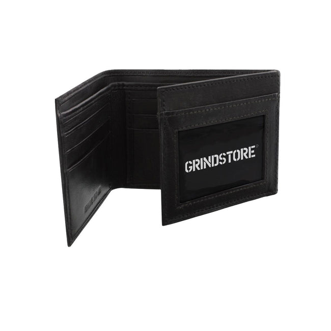 Black-White - Side - Grindstore In Memory Of When I Had Money Bi-Fold Wallet
