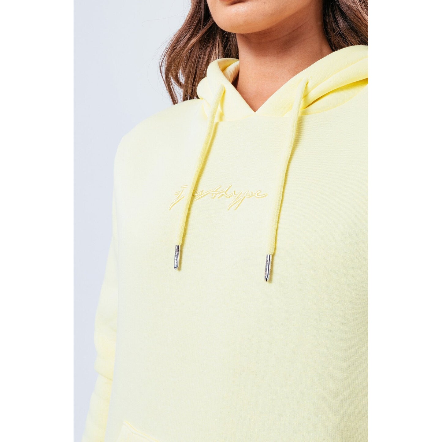 Light Yellow - Lifestyle - Hype Womens-Ladies Tonal Scribble Tracksuit