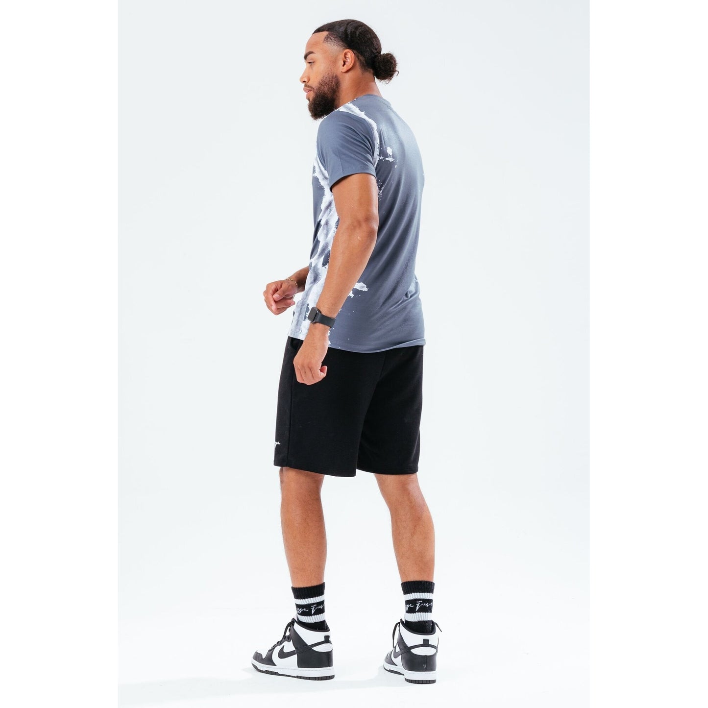 Grey - Lifestyle - Hype Mens Dye Line T-Shirt