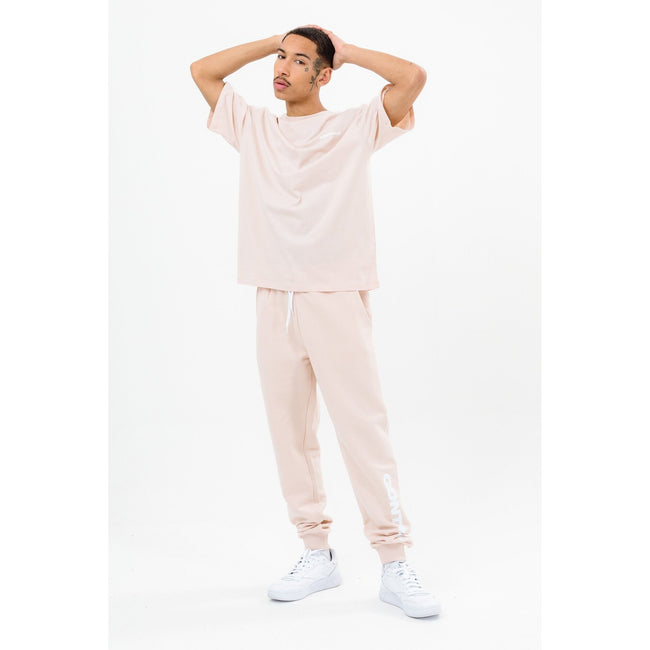 Blush - Side - Hype Unisex Adult Continu8 Oversized T-Shirt