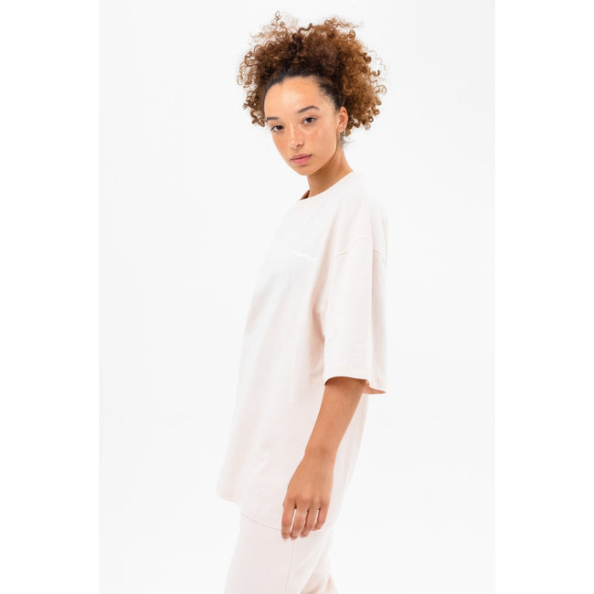 Blush - Pack Shot - Hype Unisex Adult Continu8 Oversized T-Shirt