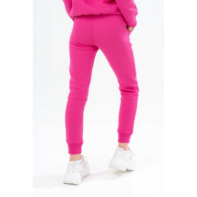Hot Pink - Pack Shot - Hype Childrens-Kids Double Logo Tracksuit Set
