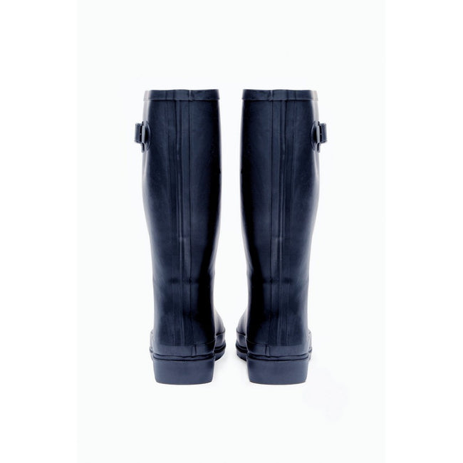 Navy - Back - Hype Mens Wellington Boots