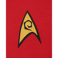 Red - Back - Star Trek Official Mens Command Uniform T-Shirt