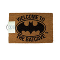 Brown - Front - Batman Official Welcome To The Bat Cave Door Mat