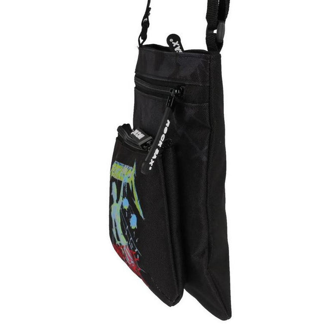 Black - Back - Rock Sax Justice For All Metallica Crossbody Bag
