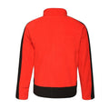 Classic Red-Black - Back - Regatta Mens Contrast 300 Fleece Jacket