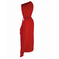 Red - Side - SOLS Womens-Ladies Seven Full Zip Hooded Sweatshirt - Hoodie