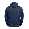 Denim Blue Melange - Back - Tee Jays Mens Vintage Lightweight Hooded Sweatshirt