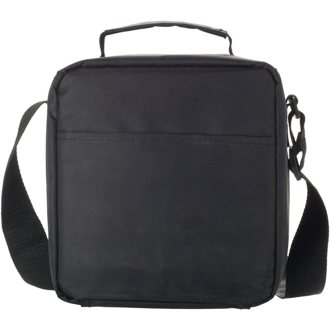 Solid Black - Back - Bullet Bergen Cooler Lunch Pack
