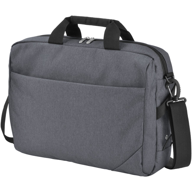 Grey - Front - Marksman Navigator 14in Laptop Conference Bag